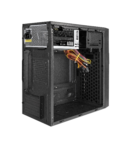 Компьютерный корпус Minitower ExeGate BAA-105U2-01-UNS500 (mATX, БП UNS500 с вент. 12см, 2*USB+2*USB 3.0, аудио, черный)