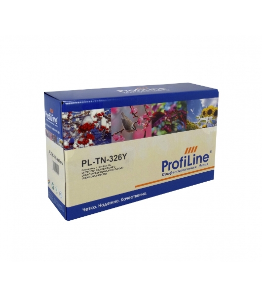 Картридж ProfiLine PL-TN-326Y для принтеров Brother HL-L8250CDN/MFC-L8650CDW 3500 копий Yellow