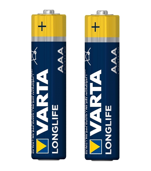 Батарейки VARTA Long Life AAA блистер 2 04103101412 