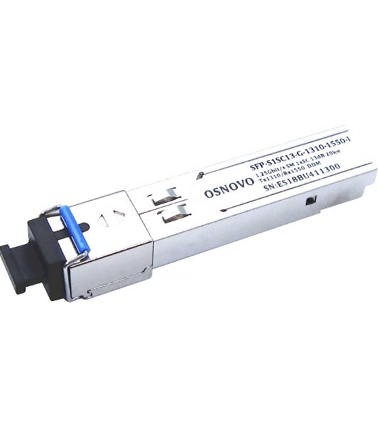 Модуль Osnovo SFP-S1SC13-G-1310-1550-I