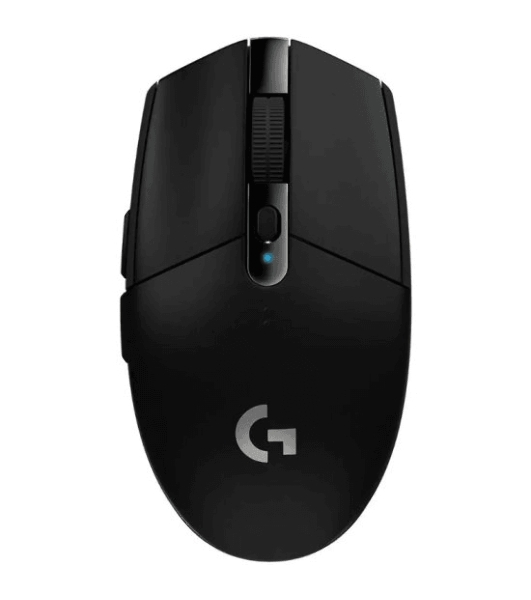 Мышь беспроводная Logitech G304 Lightspeed черный, 12000 dpi, радиоканал, USB, кнопки - 6