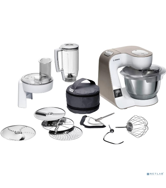 Комбайн Bosch MUM5XW20 белый/бежевый