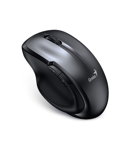 Мышь беспроводная Genius Ergo 8200S серый, 1200 dpi, радиоканал, USB, кнопки - 5