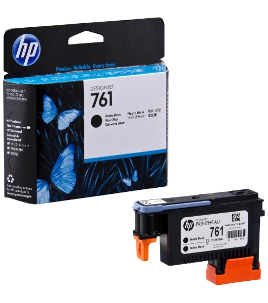 Картридж струйный HP 761 CH648A черный матовый печатающая головка для HP DJ T7100