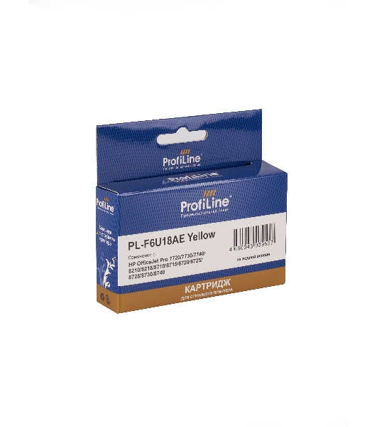 Картридж струйный совместимый ProfiLine PL-F6U18AE №953XL для HP OfficeJet Pro 8710/8715/8720/8730/8210/8725 Yellow PL