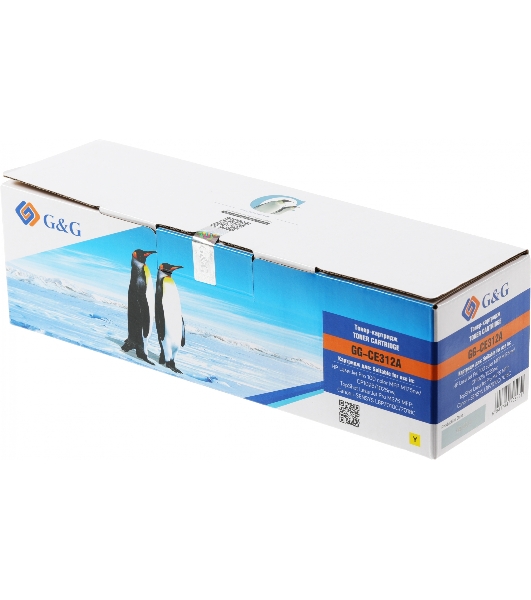 Картридж лазерный G&G GG-CE312A (CE312A) желтый (1000 стр.) для HP LaserJet Pro MFP M175nw/CP1025/1025nw/M275 MFP, LBP7010/7018C