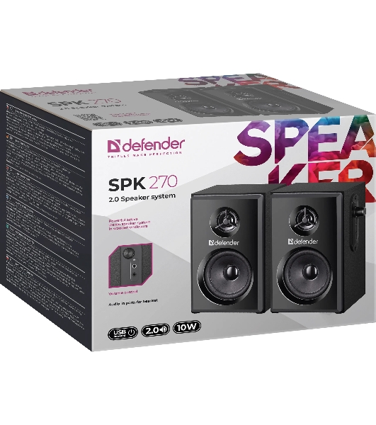 Акустическая система Defender 2.0 SPK 270