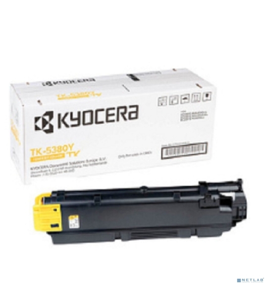 Картридж лазерный Kyocera TK-5380Y 1T02Z0ANL0 желтый (10000 стр.) для Kyocera PA4000cx/MA4000cix/MA4000cifx
