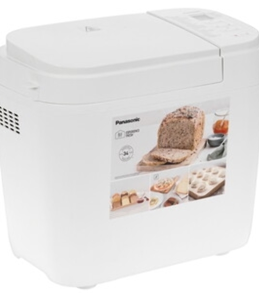 Хлебопечка Panasonic SD-B2510WTS белый, 550 Вт, 1.1 кг, 21 программа