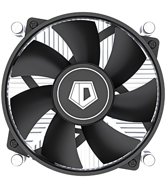 Кулер ID-COOLING DK-19 PWM серебристый/черный 92мм алюминий 2200rpm 26db 4-pin 95W 55мм