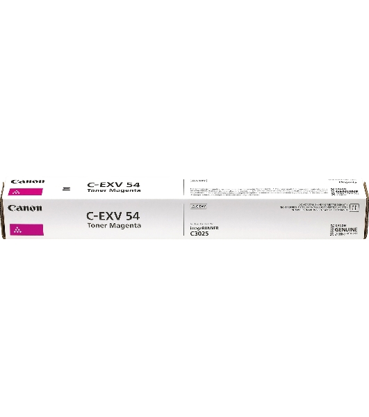 Картридж лазерный Canon C-EXV54M 1396C002 пурпурный (8 500 стр.) для Canon imageRUNNER C3226i/C3025i/C3025/C3125i