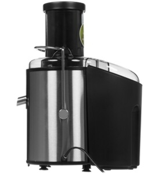 Соковыжималка Vitek VT-3669 стальной/чёрный, цитрусовая, 25 Вт, 700 мл, механическое