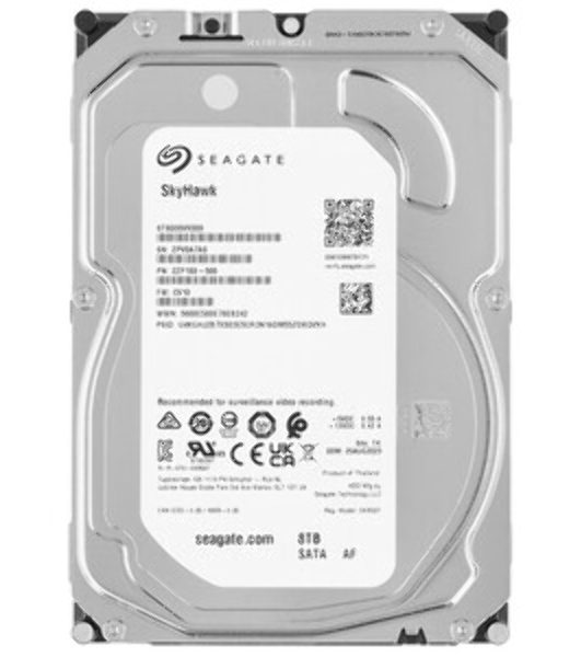 Жесткий диск Seagate HDD SATA 8Tb, SkyHawk Surveillance, 256Mb buffer, ST8000VX009, 1 year