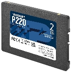 Накопитель SSD Patriot P220, 2Tb, SATA III, 2.5', R/W 550/500, фото 1
