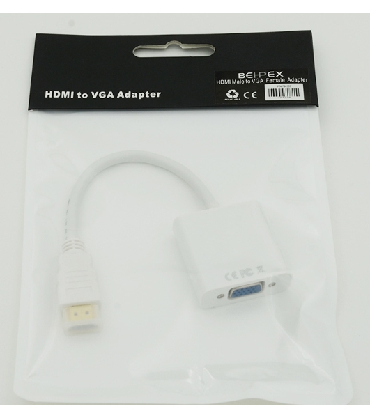 Адаптер видео HDMI (m)/VGA (f)