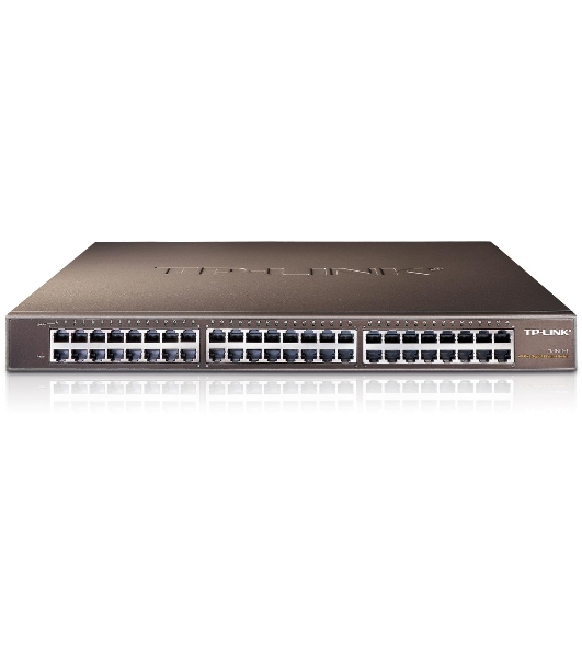 Коммутатор сетевой TP-Link SMB TL-SG1048 Коммутатор 48-port Gigabit Switch, 1U 19-inch rack-mountable steel case