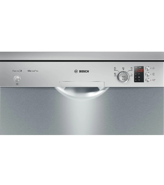 Посудомоечная машина Bosch SMS25AI05E, серебристый, 60 см, 12 компл., сушка конденсационная, 48 дБ, класс A++