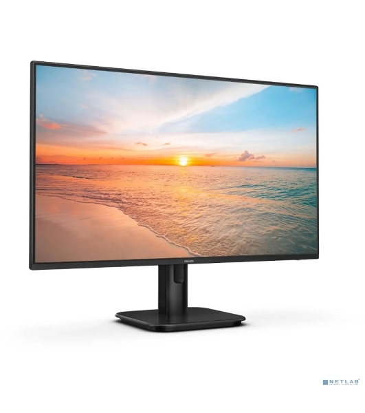 Монитор 23.8' Philips 24E1N1200A IPS 1920x1080, 120 Гц, 4 мс, 16:9, 300 кд/м², HDMI 1.4, DP 1.2, VGA, 3.5 мм, динамики (2x2 Вт), черный