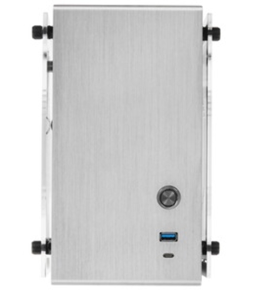 Компьютерный корпус ZALMAN MINITOWER MITX W/O PSU M2 MINI серебристый