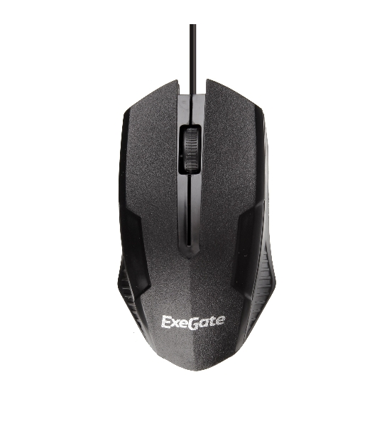 Мышь проводная ExeGate Professional Standard SH-9025 черный, 1000 dpi, USB, кнопки - 3
