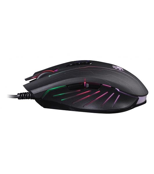 Мышь проводная A4Tech Bloody Q82 черный, 3200 dpi, USB, кнопки - 8