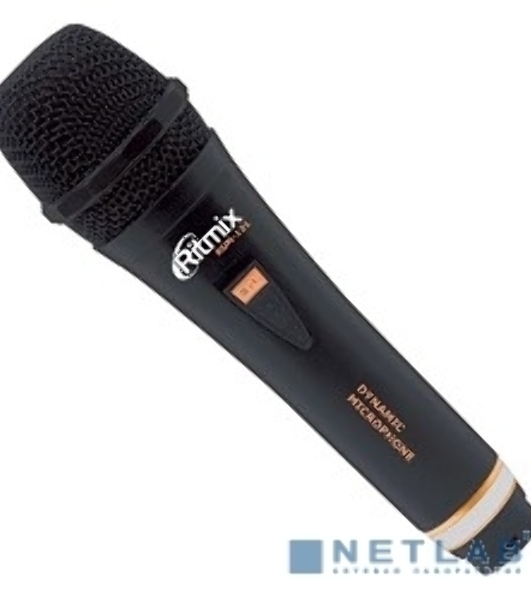Микрофон проводной Ritmix RDM-131 черный