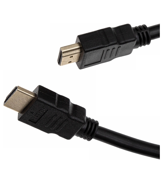 Кабель аудио-видео Cactus CS-HDMI.1.4-1 HDMI (m)/HDMI (m) 1м. позолоченные контакты черный