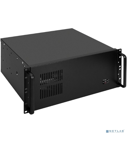 Серверный корпус ExeGate Pro 4U300-08 (RM 19', высота 4U, глубина 300, БП 1200PPH-SE 80 PLUS® Bronze, USB)