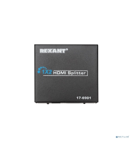 Делитель Rexant гнездо HDMI на 2 гнезда HDMI, металл