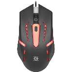 Мышь проводная Defender Flash MB-600L черный, 1200 dpi, USB, кнопки - 4, фото18