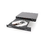 Оптический привод внешний с интерфейсом USB Gembird DVD-USB-03 пластик, черный, фото8