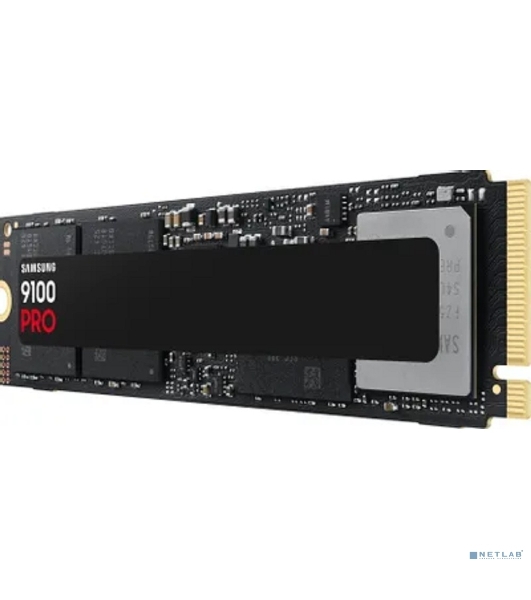 Накопитель SSD 1Tb Samsung 9100 PRO, M.2, PCI-E 5.0 x4, TLC 3D NAND [R/W - 14800/13400 Mb/s]