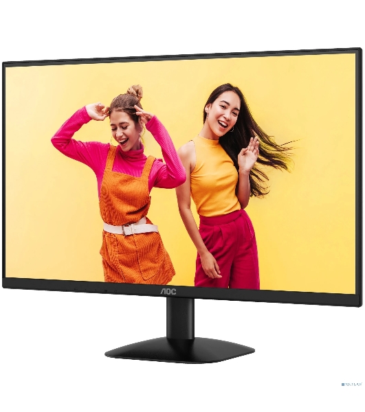 Монитор 27' AOC Q27B35E IPS 2560x1440, 75 Гц, 1 мс, 16:9, 300 кд/м², HDMI 1.4, DP 1.4, HDR10, Adaptive-Sync, черный