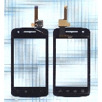 Сенсорное стекло (тачскрин) для Philips W820, черное, фото4