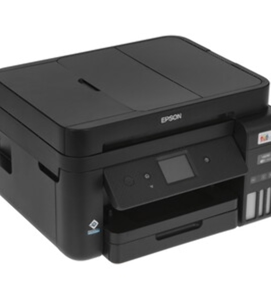 МФУ струйное Epson L6290, (C11CJ60505/C11CJ60405/C11CJ60507/C11CJ60408/C11CJ60406), А4, цветной, печ. до 15/8.5 стр/мин., 4800x1200 dpi (печ.), 1200 x 2400 dpi (скан.), Wi-Fi, Ethernet, USB