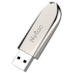 Флешка USB Netac U352 (NT03U352N-032G-20PN), 32Gb, USB 2.0, R/W 50/15, серебристый, фото2