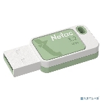 Флешка USB Netac UA31 (NT03UA31N-128G-32GN), 128Gb, USB 3.2, R/W 110/45, зеленый/белый, фото8