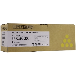 Картридж лазерный желтый тип SP C360X SP C361SFNw (9K, только для МФУ)