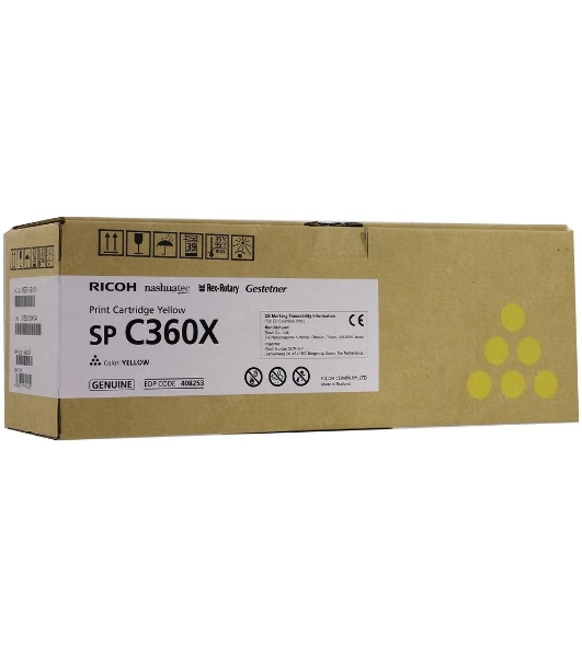 Картридж лазерный желтый тип SP C360X SP C361SFNw (9K, только для МФУ)