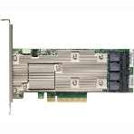 Контроллер MegaRAID 9460-16I SGL (05-50011-00), PCIe 3.1 x8 LP, SAS/SATA/NVMe, RAID 0,1,5,6,10,50,60, 16port(4 * int SFF8643), 4Gb Cache, 3516ROC, фото10