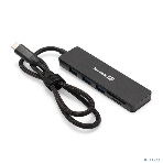 USB-концентратор 4-в-1 ExeGate DUB-2213C/CR (кабель-адаптер USB Type-C --> 2xUSB2.0+ 1xUSB3.0+Card Reader, Plug&Play, черный), фото8