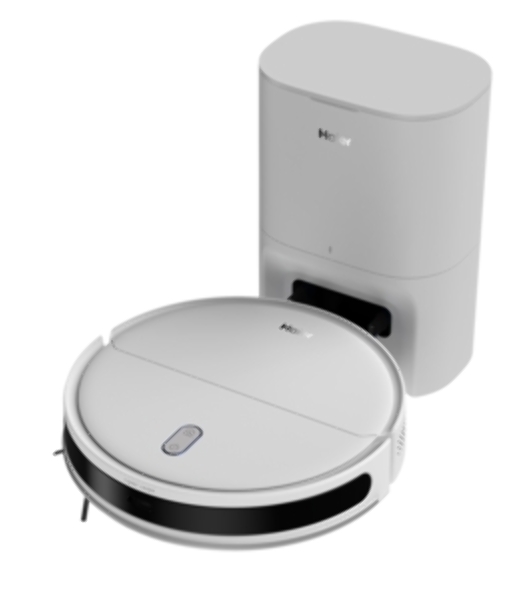 Робот-пылесос Haier HSR Pro Lite белый, 2600 мAч Li-Ion, уборка сухая/влажная, пылесборник контейнер 0.25 л (в компл.:5мешков)