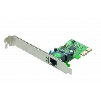 Сетевой адаптер Ethernet Gembird NIC-GX1 1000/100/10, PCI-express, чипсет RTL8111C, фото 1