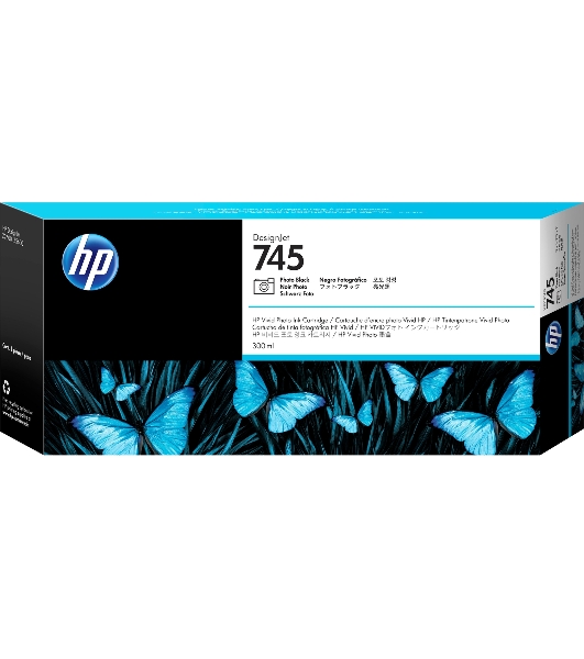 Картридж струйный HP 745 300мл фото черный Ink Cartridge