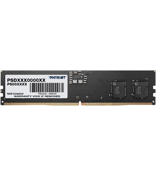 Оперативная память Patriot Signature, DDR5, 32GB (1x32 GB), 5600 MHz, CL46, DIMM