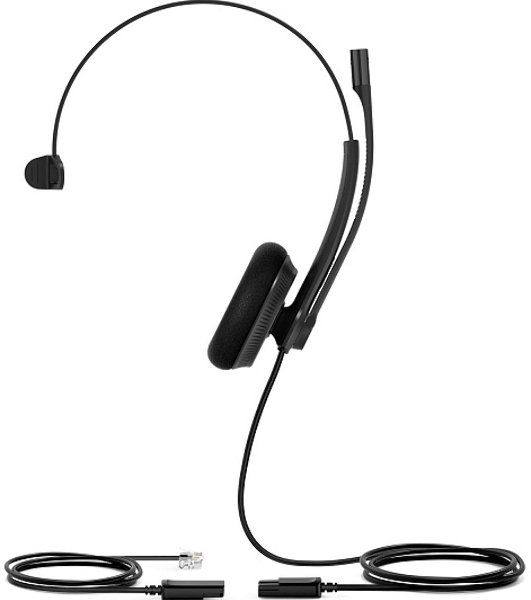 Гарнитура Yealink YHS34 Mono чёрный, проводная