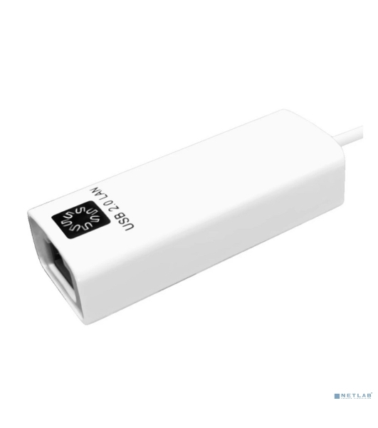 Кабель-адаптер 5bites UA3C-45-08WH USB3.1, RJ45 100MB белый