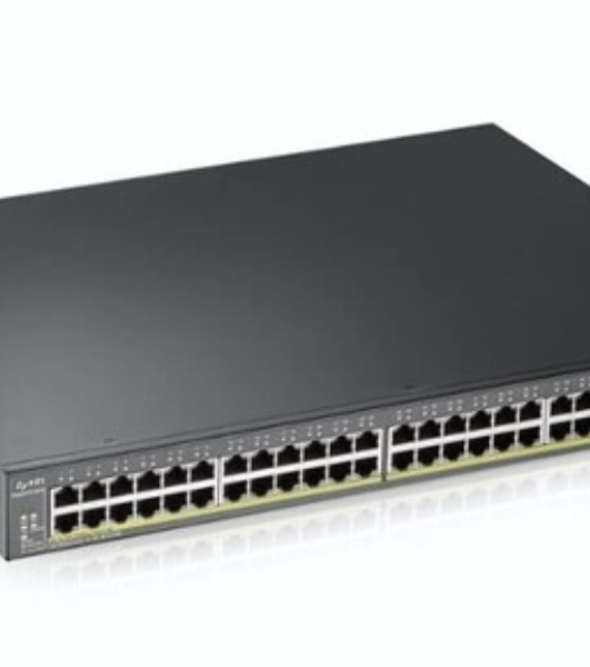 Коммутатор Zyxel XGS2210-52HP, 48 port Gigabit L2 managed PoE+ switch, 375 Watt, 4x 10G