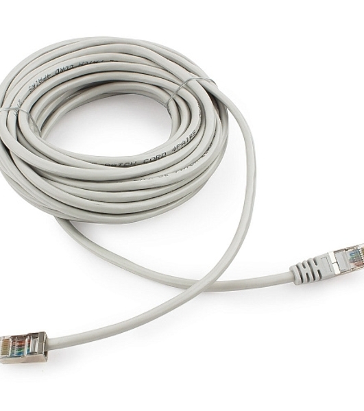 Патч-корд FTP Cablexpert cat.5e, 7.5м, литой, многожильный серый