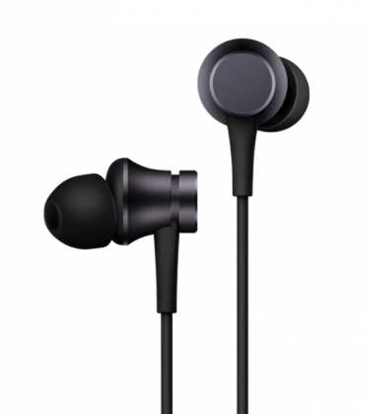 Проводные наушники Xiaomi Mi In-Ear Headphones Basic черный, внутриканальные, Jack 3.5 мм